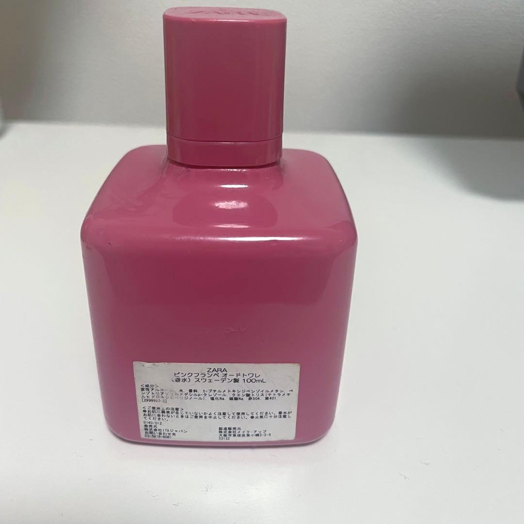 zara ピンクフランベ オードトワレ（香水）スウェーデン製 100ml