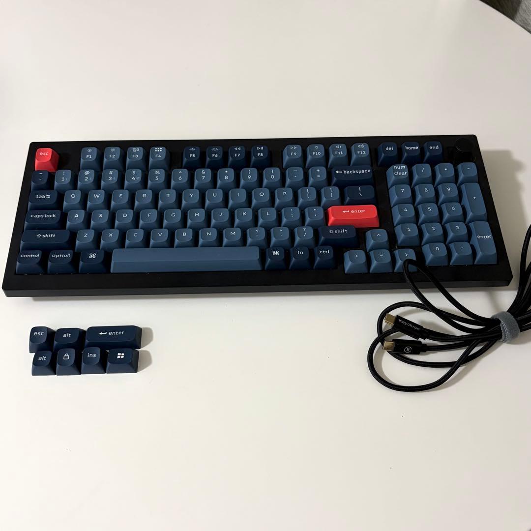 Keychron V5 Max バナナ軸 キーボード US配列 キークロン