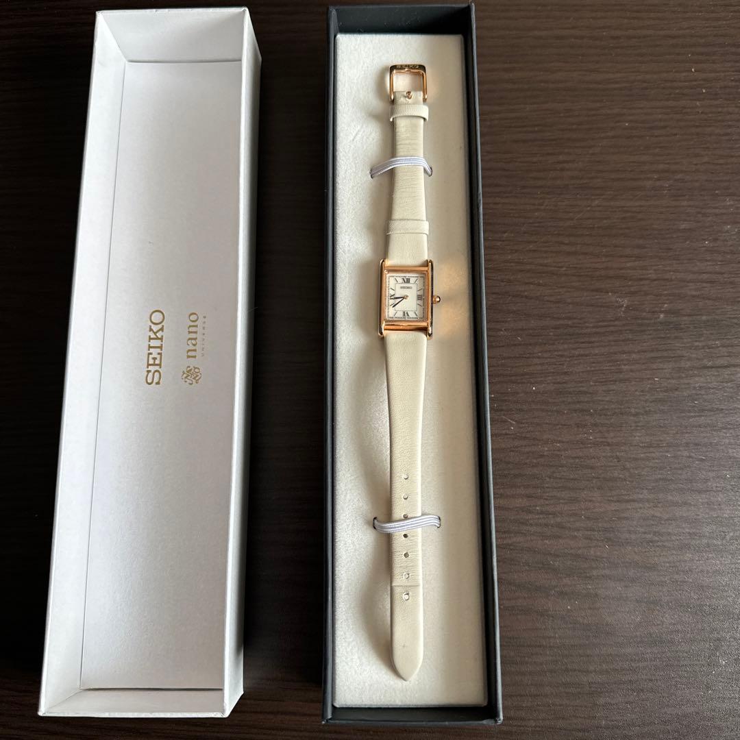 SEIKO セイコー nano・universe 腕時計 レディース 新品未使用 SEIKO（セイコー） 当店限定 レザー替えベルトセット セレクション