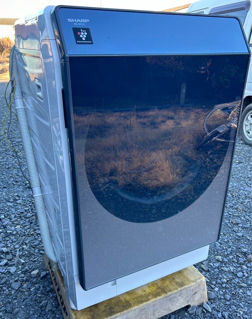 SHARP ES-W112-SR ドラム式洗濯　中古