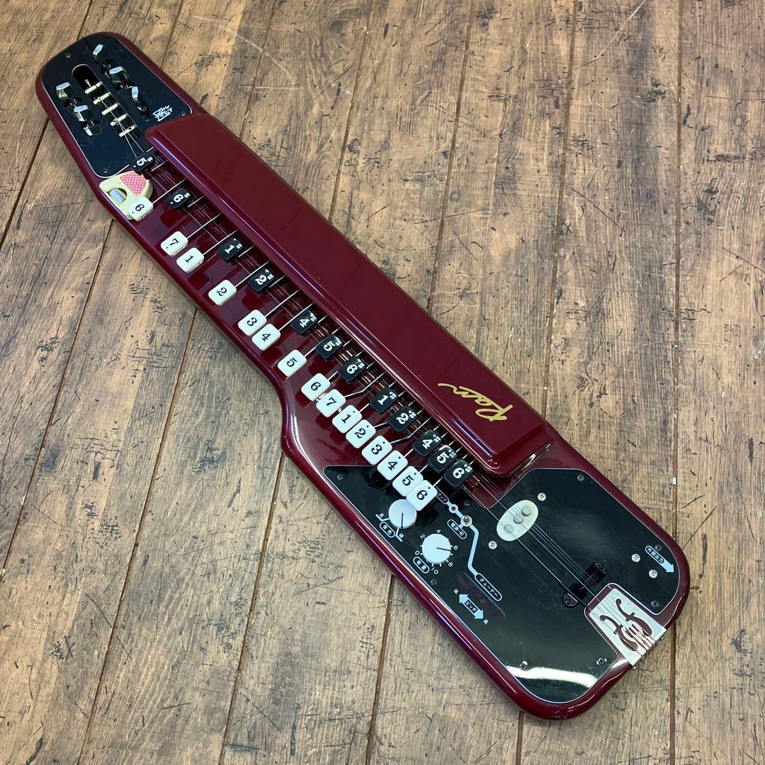 スズキ SUZUKI 蘭 電気大正琴 大正琴 弦楽器 和楽器 琴 ピック付