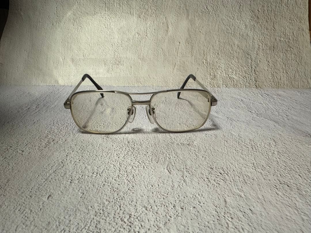 増永眼鏡　kooki ツーブリッジ　シルバー　メガネ
