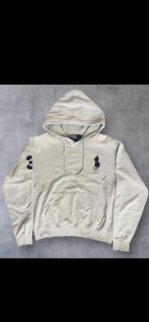 90’s Ralph Laurenラルフローレン パーカー グレービッグポニー