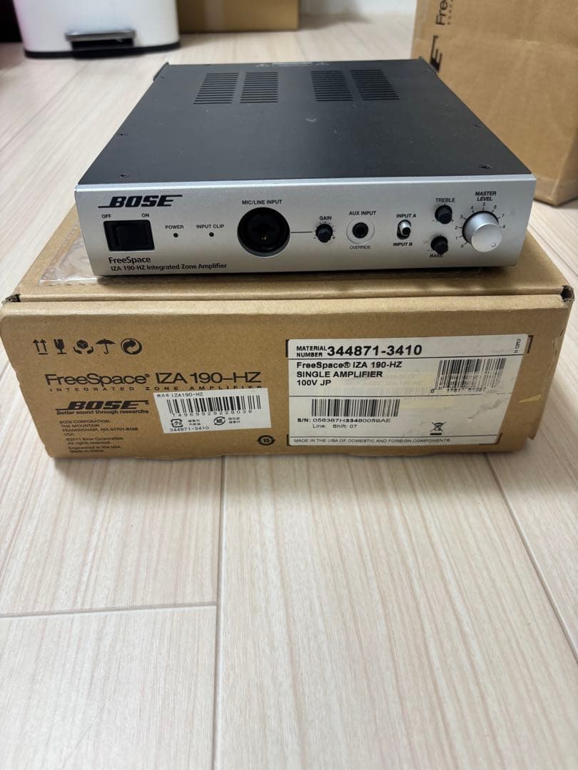 Bose FreeSpace IZA 190-HZ パワーアンプ - メルカリ