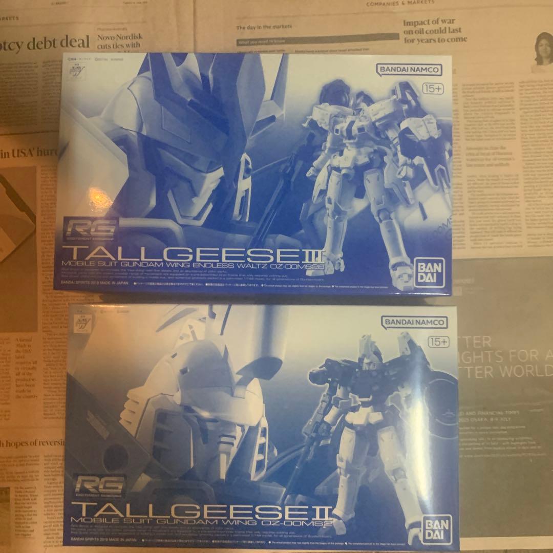 ＲＧ 1/144 トールギスII ドールギスIII