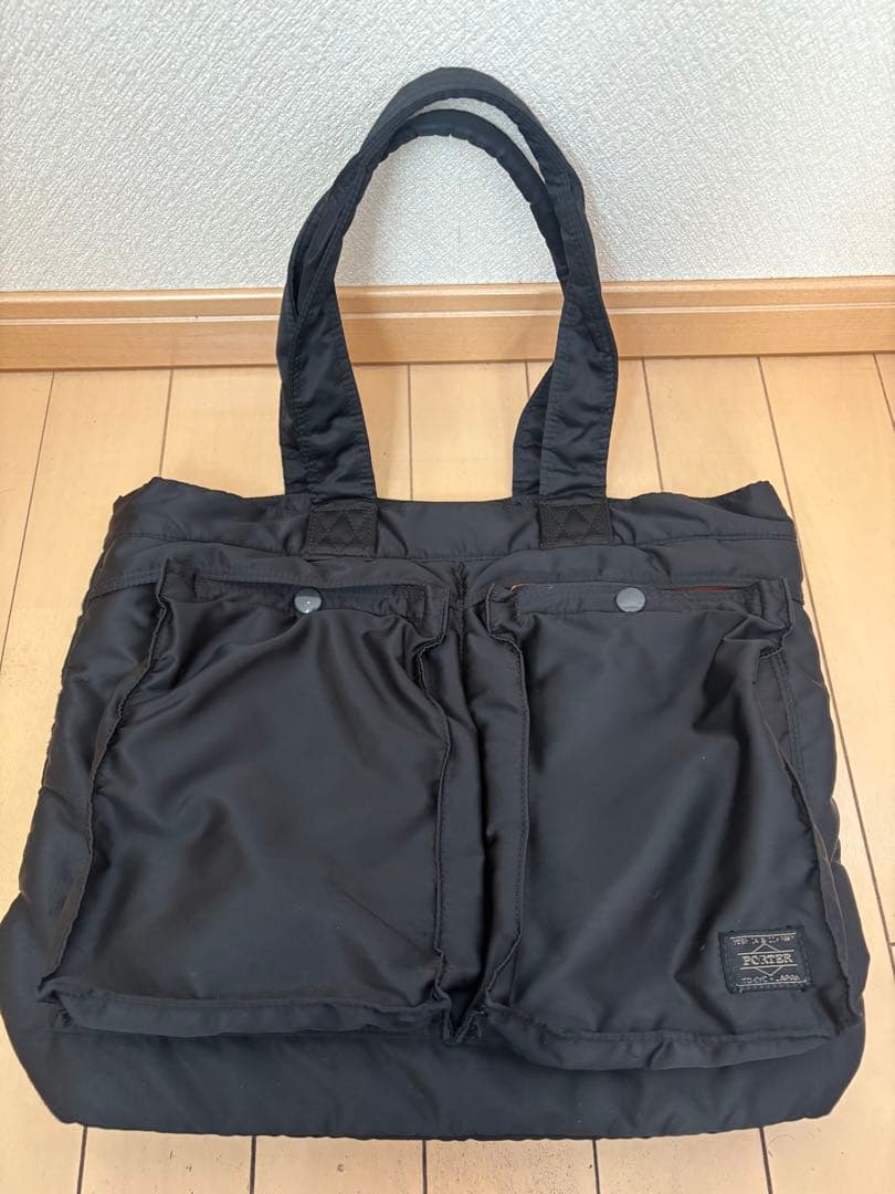 【早い者勝ち】【美品】人気モデルPORTERタンカー トートバッグ 黒 ブラック