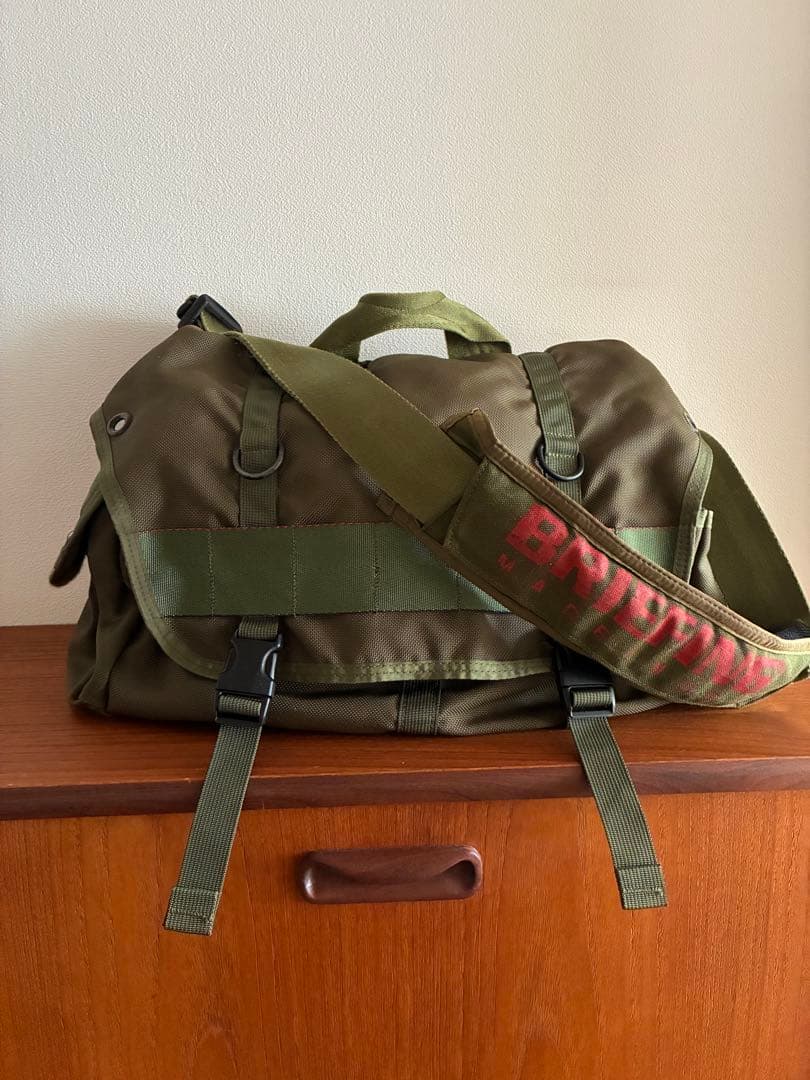 BRIEFING LANCE2 MOS GREEN USA製 w/PAD