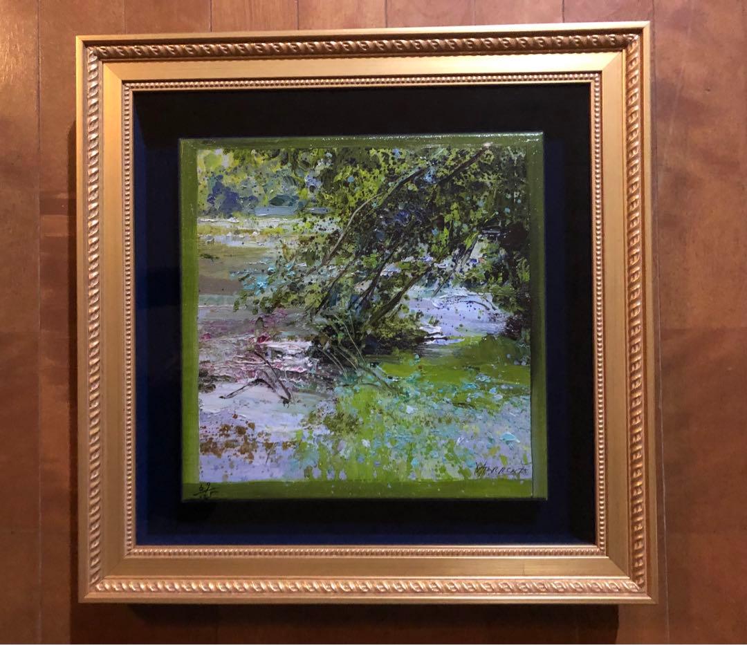 J.トレンツ・リャド 版画「エルベストンの森」