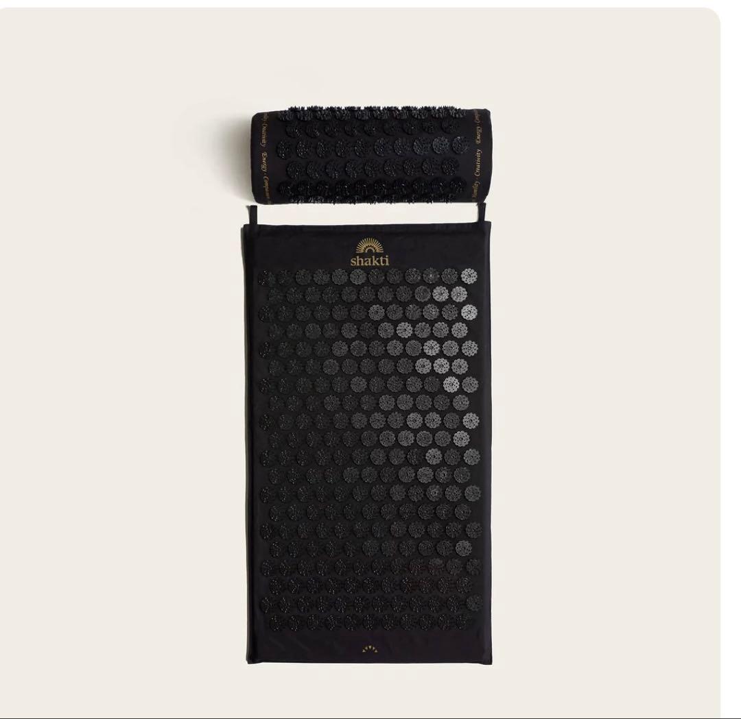 究極のシャクティセット シャクティマット　ピロー　オリジナル　ブラック　新品