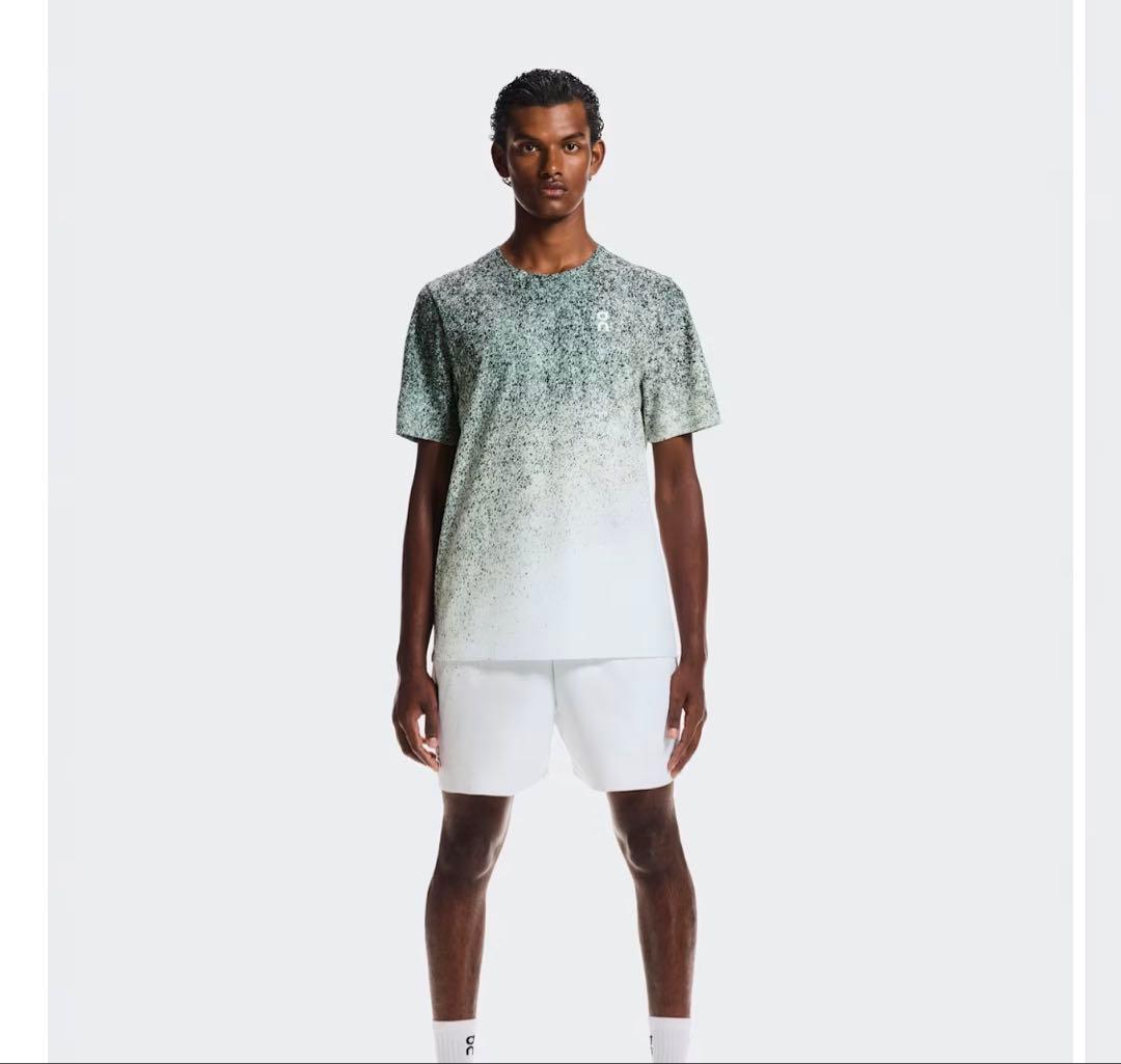 ウェア On Men's Court-T Fade Mineral | White メンズ Court-T | On 日本