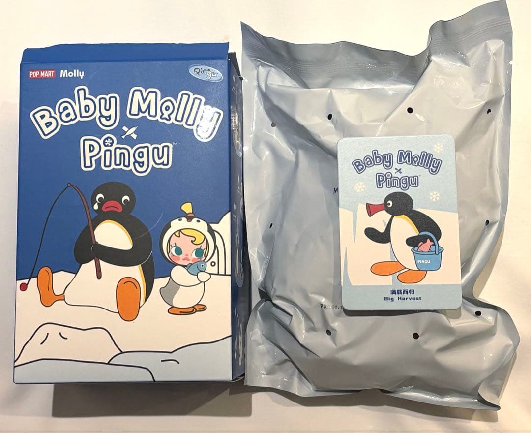 新品未開封】POPMART Baby Molly ピングー ポップマート - メルカリ