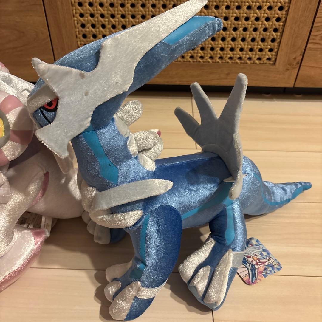 ポケモンセンター ぬいぐるみ ディアルガ パルキア - メルカリ
