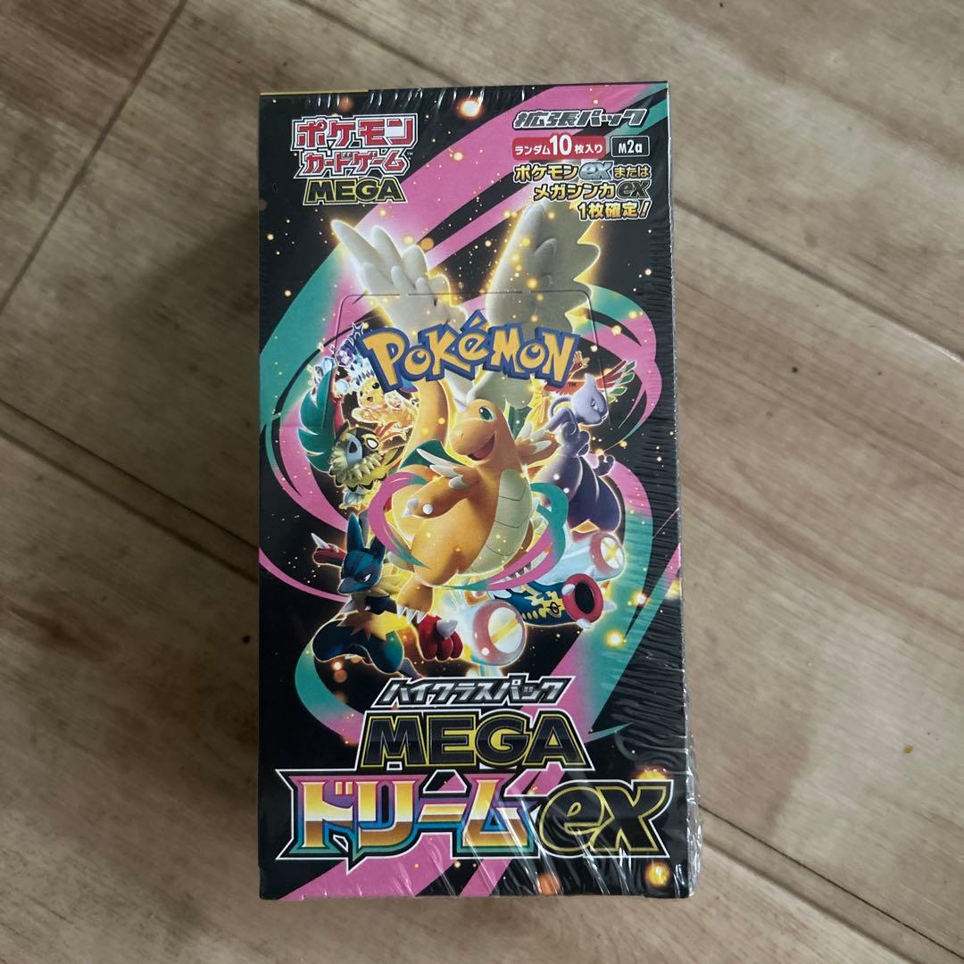 ポケモンカードゲーム MEGAドリームex 10パック入り - メルカリ