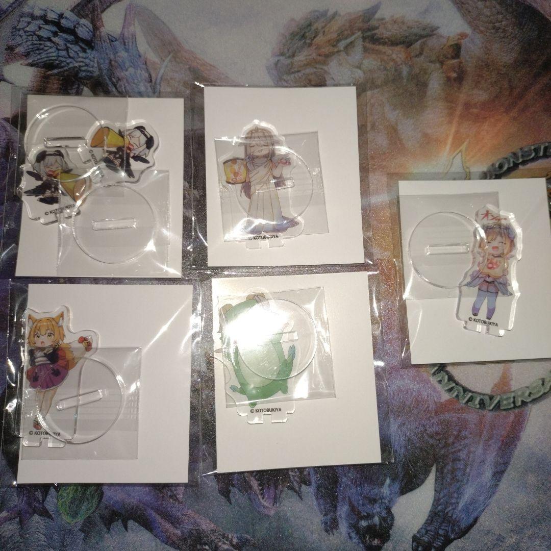 アルカナディア コトブキヤくじ ミニアクリルスタンド 5種セット