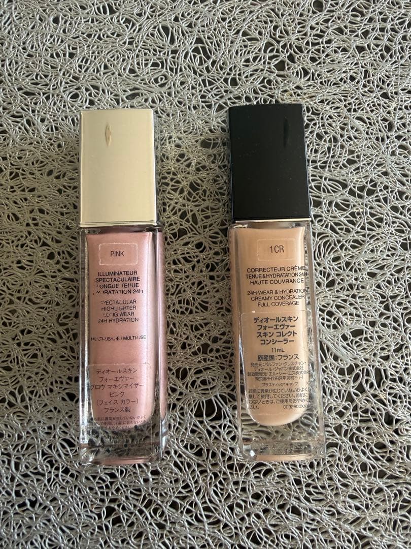 ディオール フォーエヴァー グロウ スキン コレクト コンシーラー2点セット売り