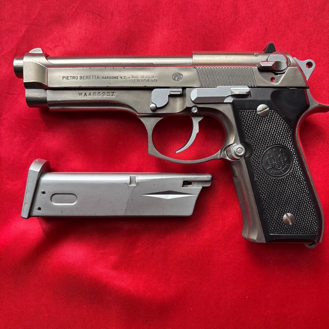 WA ベレッタM92FS INOX シルバーガスブローバックガン - メルカリ