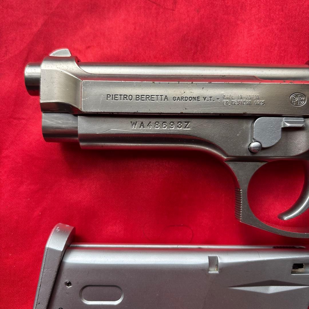 WA ベレッタM92FS INOX シルバーガスブローバックガン - メルカリ