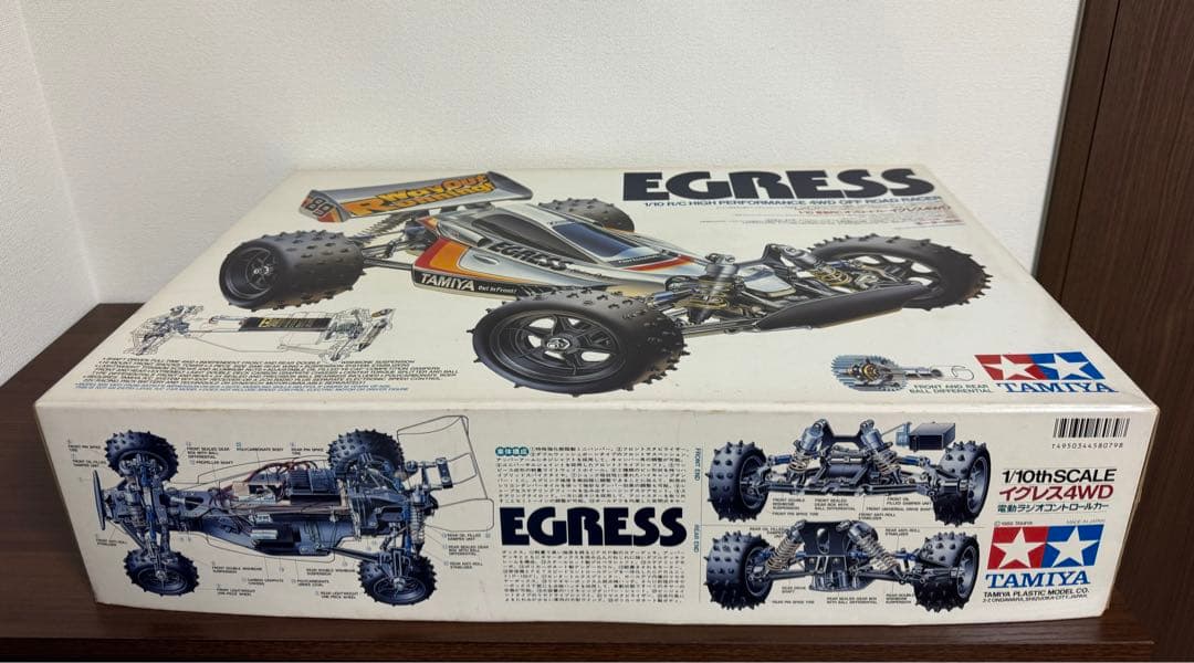 タミヤ 1/10 電動RCカー イグレス（1989年） & アドスペック - メルカリ