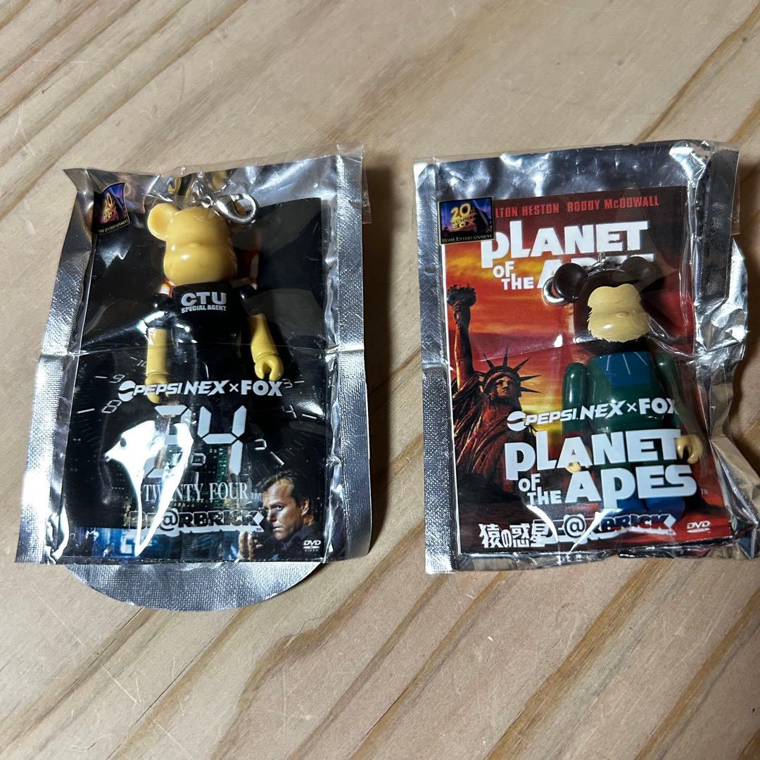 ベアブリック 猿の惑星 & トゥエンティフォー 20世紀FOX ペプシ コラボ
