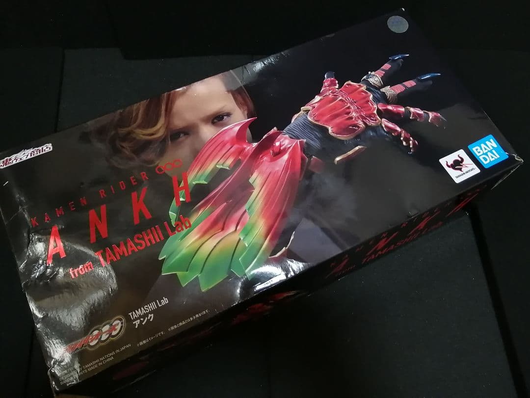 魂ラボ 1/1アンク 】仮面ライダーオーズ TAMASHII Lab アンク - メルカリ