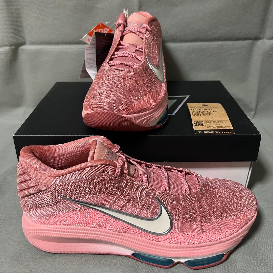 NIKE ナイキ　GTハッスル3 ピンク　グレー　シルバー　ホワイト　白