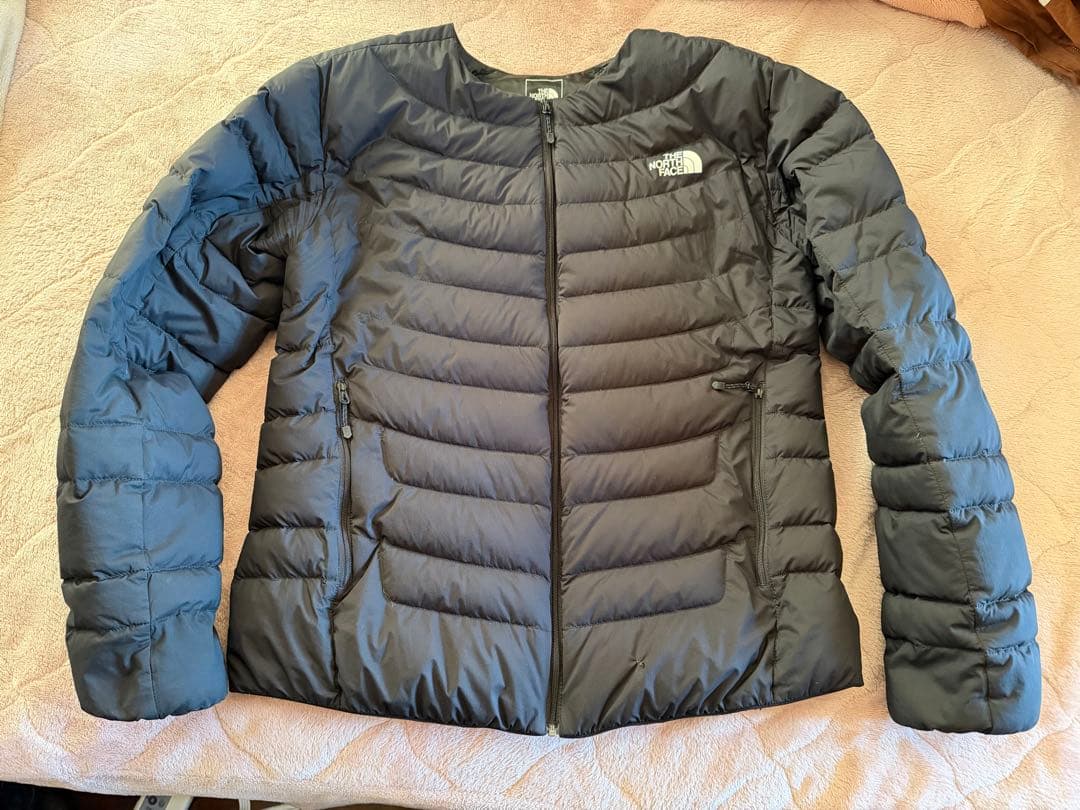 ノースフェイス　サンダーラウンドネックジャケット　レディース　XL ブラック