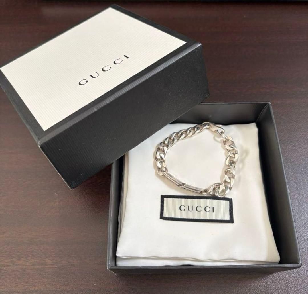 GUCCI SV925 インフィニティ ノット ブレスレット SIZE18