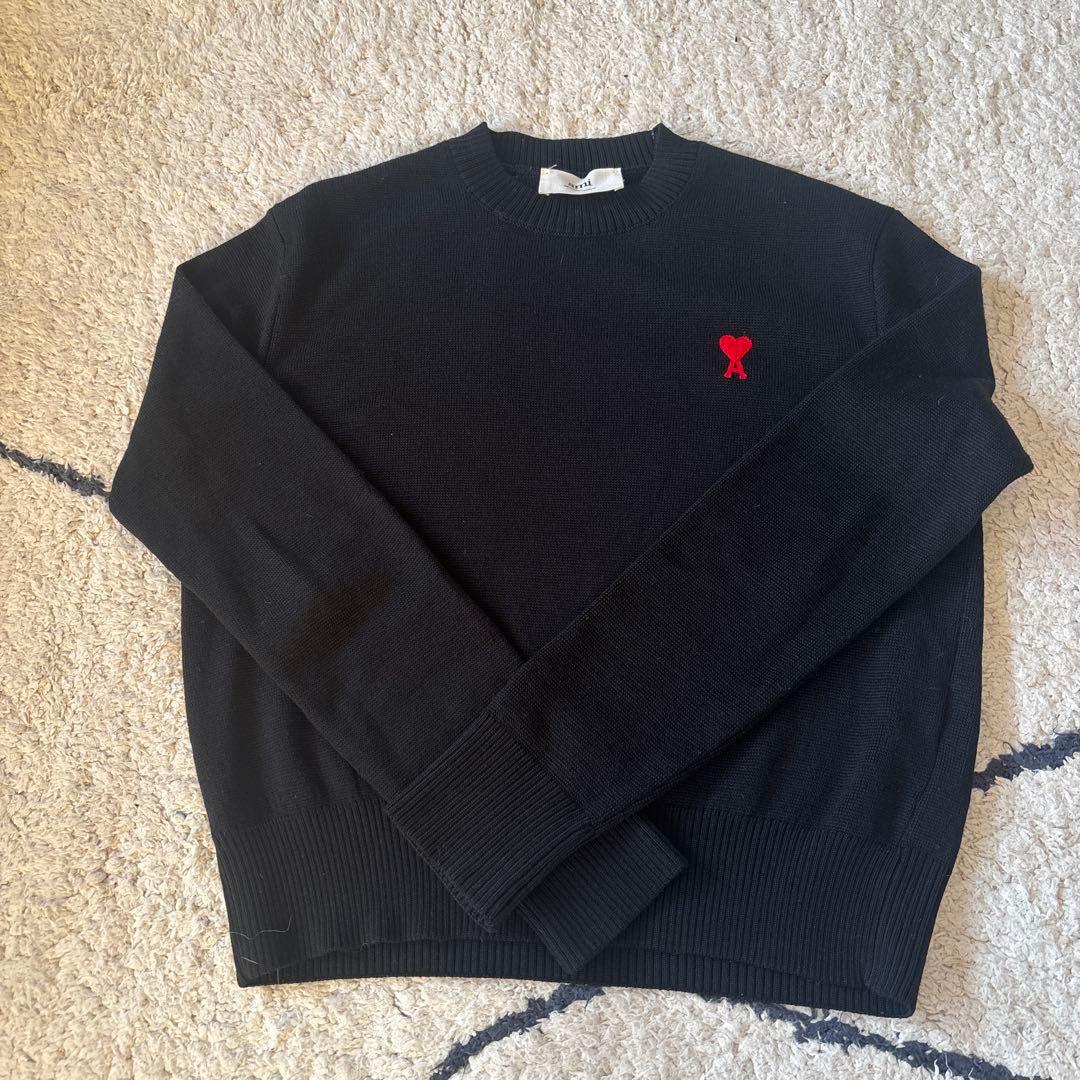 ami ニット　ネイビー