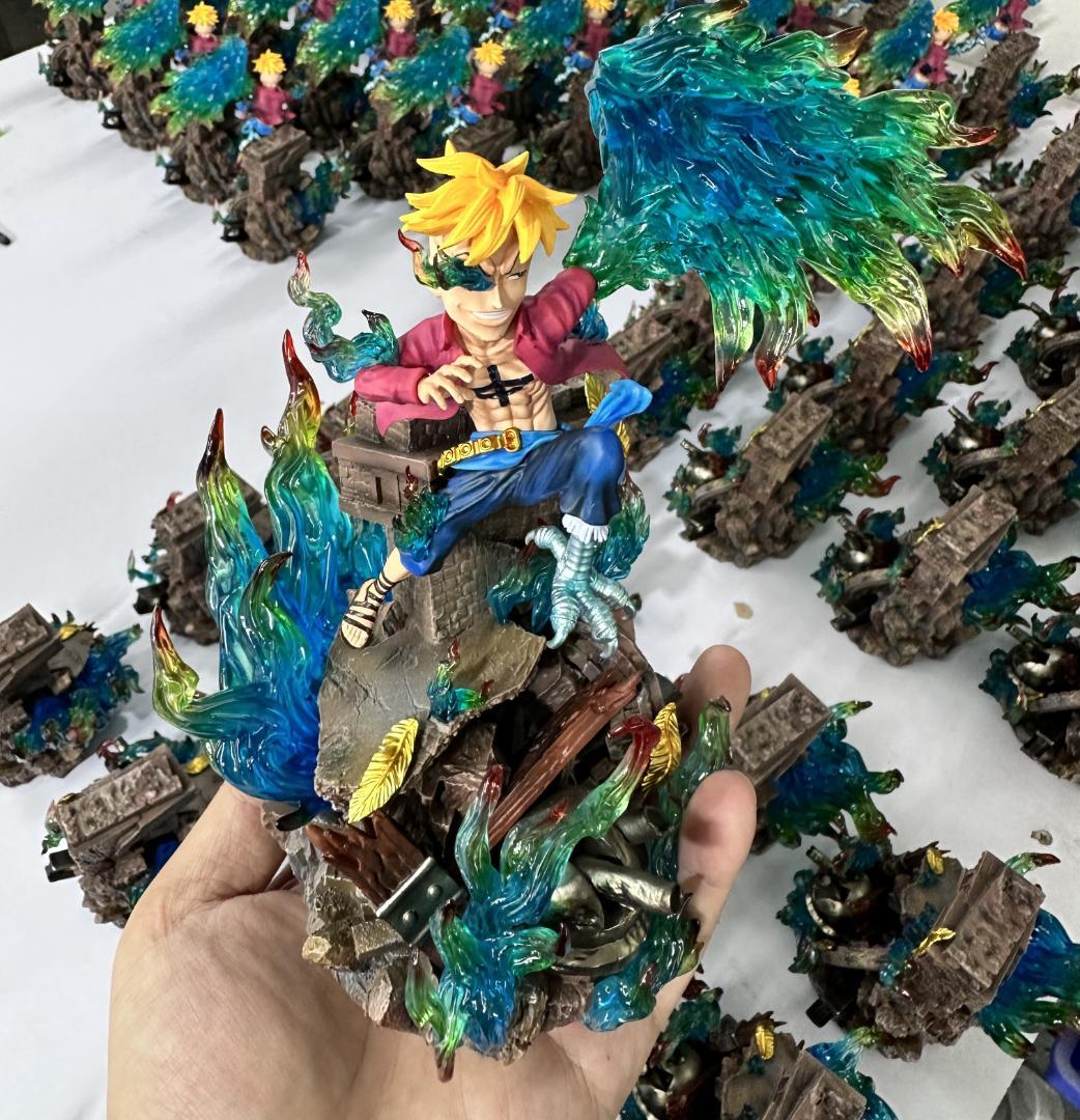 ワンピース 不死鳥マルコ フィギュア ガレージキット 塗装済み完成品