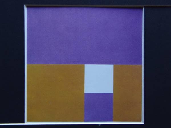 Max Bill、Struktur mit drei Farben