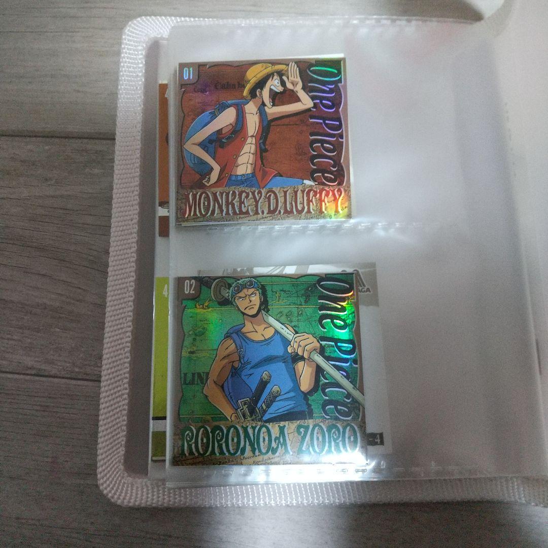 ワンピース　森永ウエファーチョコシール コンプリートセット