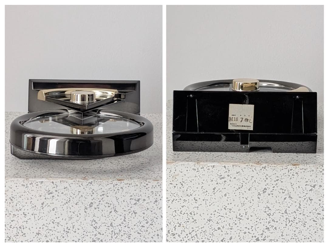 80s ビンテージ シチズン テーブルクロック 振り子 置き時計 スペース