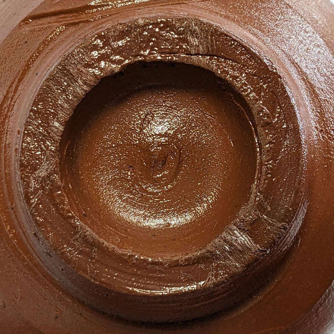 岡山県重要無形文化財 吉本正 備前焼 酒杯 共箱 緋襷 酒器 酒呑 ぐい呑