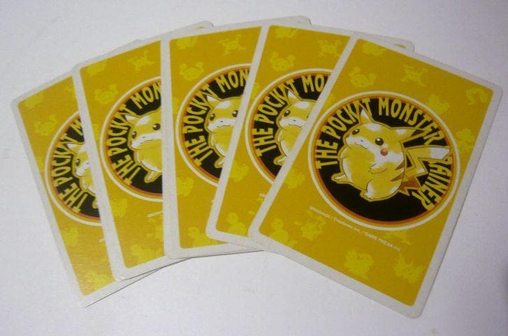 ポケモントランプ ピカチュウバージョン 初期　おまけ付き レア】初期 初代 ポケットモンスター トランプ ピカチュウ バージョン