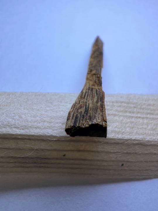 古渡命銘木 東山院勅銘　伽羅　銘【春の夕風】0.178g 香木/お香/沈香/伽羅