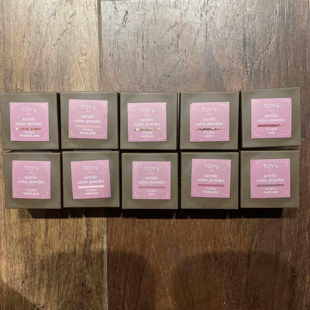 Toys×INITY アクリルカラーパウダーセット
