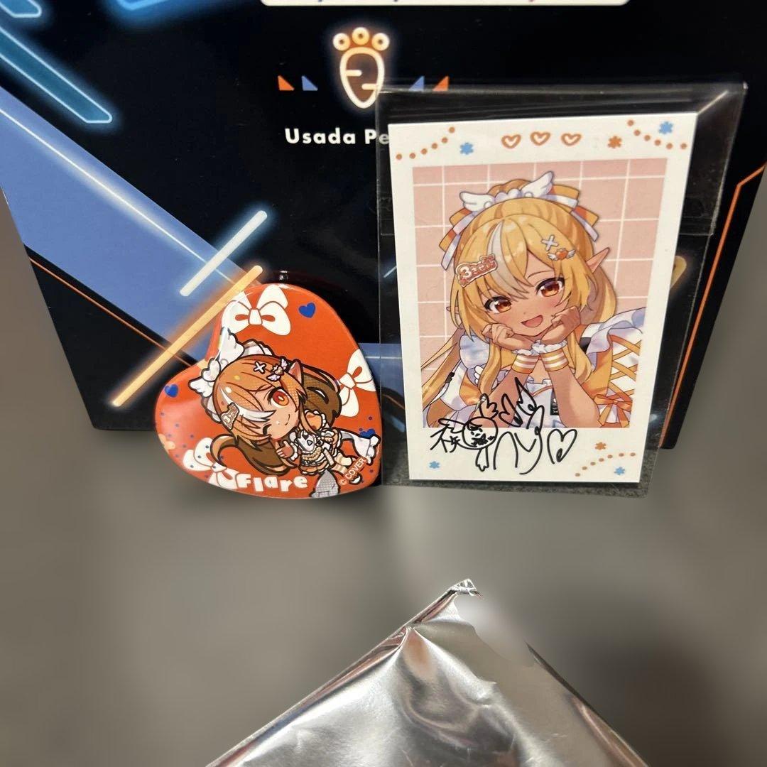 ホロライブ 3期生 きゅるるん大作戦 不知火フレア 複製サイン入り
