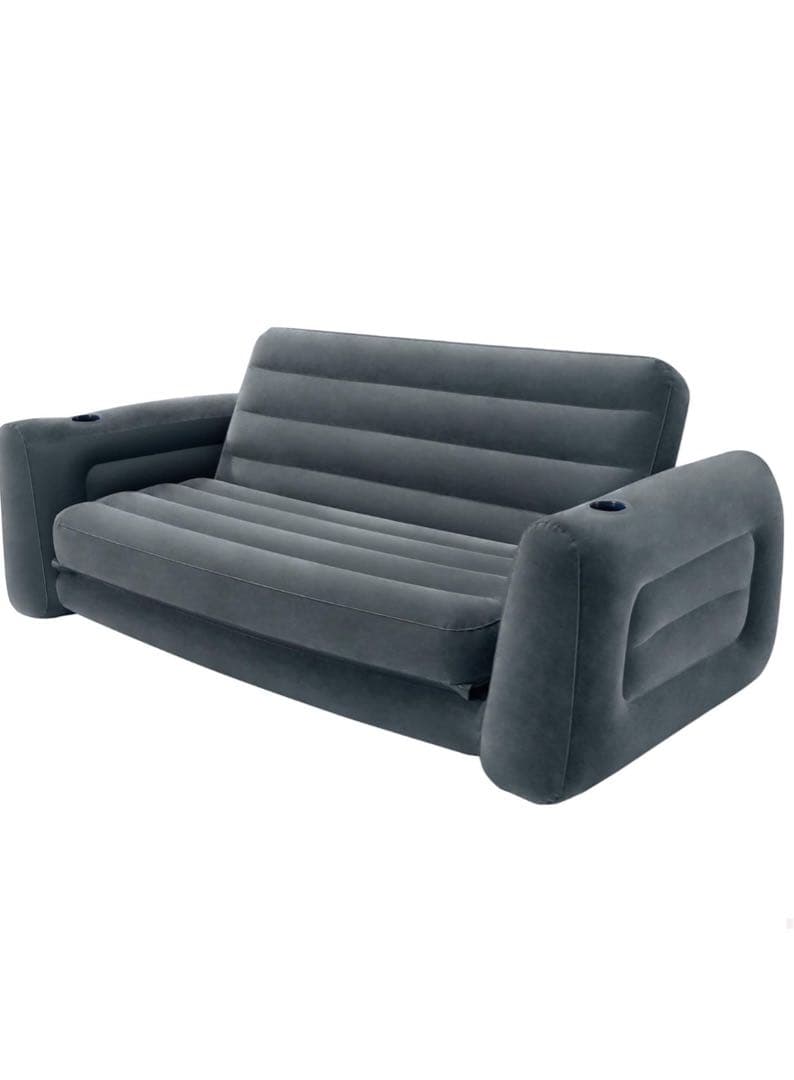 ソファーベッド エアーポンプ付き エアーソファー エアーベッド シンプル エアーマット 電動エアーポンプ