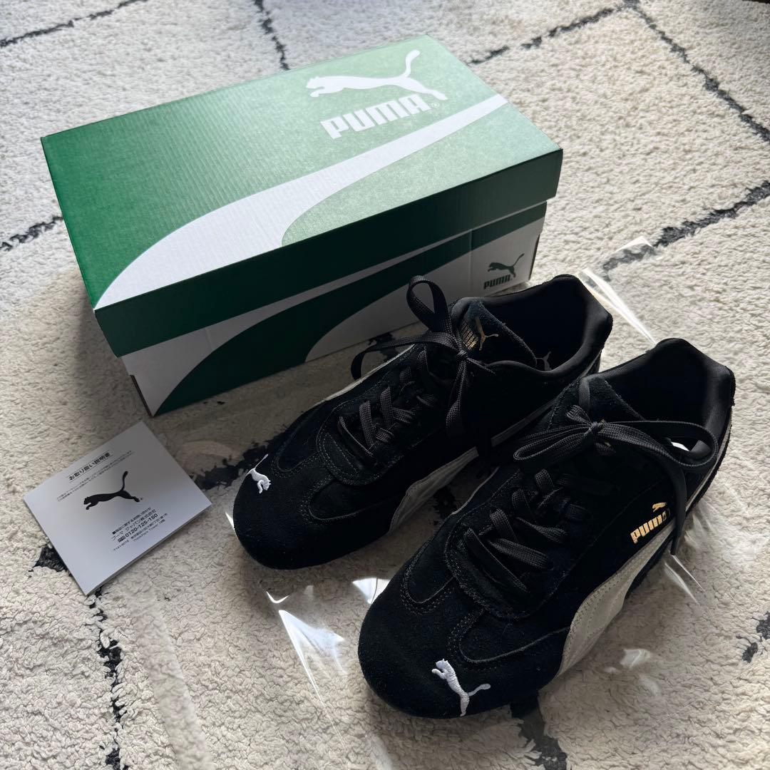 付属品完備　PUMA SPEED CAT スピードキャット　ブラック　26.5 SALE] PUMA プーマ Speedcat Leather スピードキャット レザー 405449