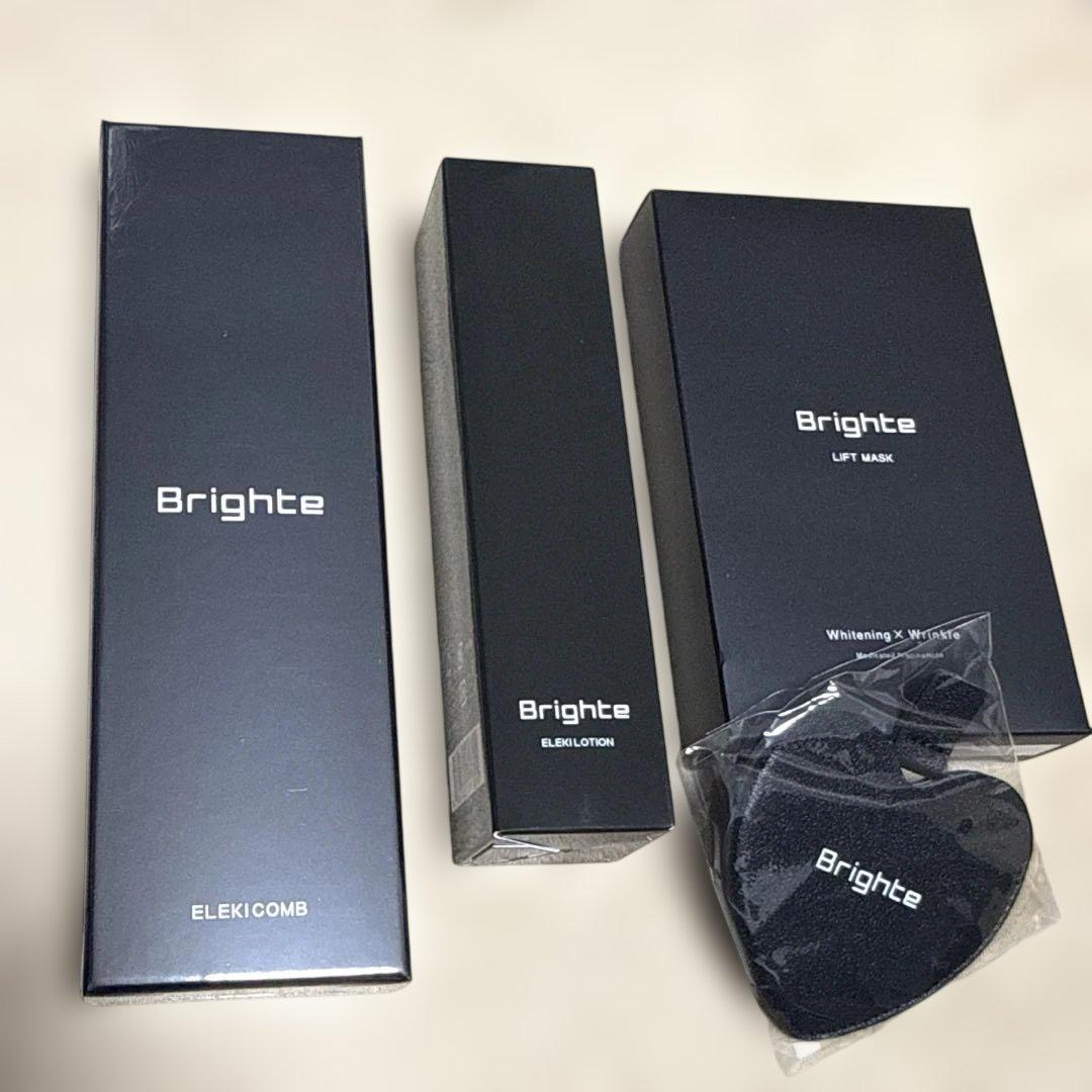 Brighte エレキコーム・エレキローション・シートマスク・ミラー