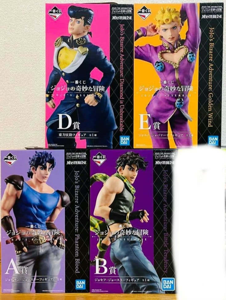 ジョジョ一番くじ　フィギュア　新品未開封