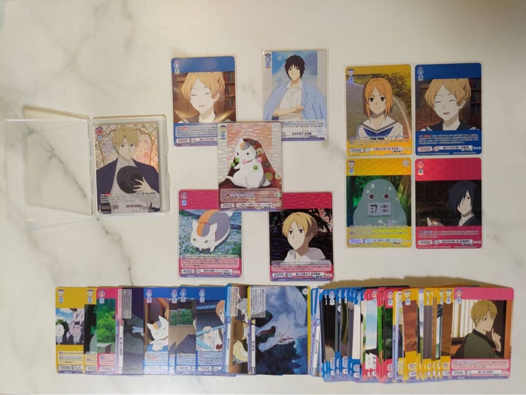 ヴァイスシュヴァルツブラウ 夏目友人帳カード　名取　SSP + RR / CP等