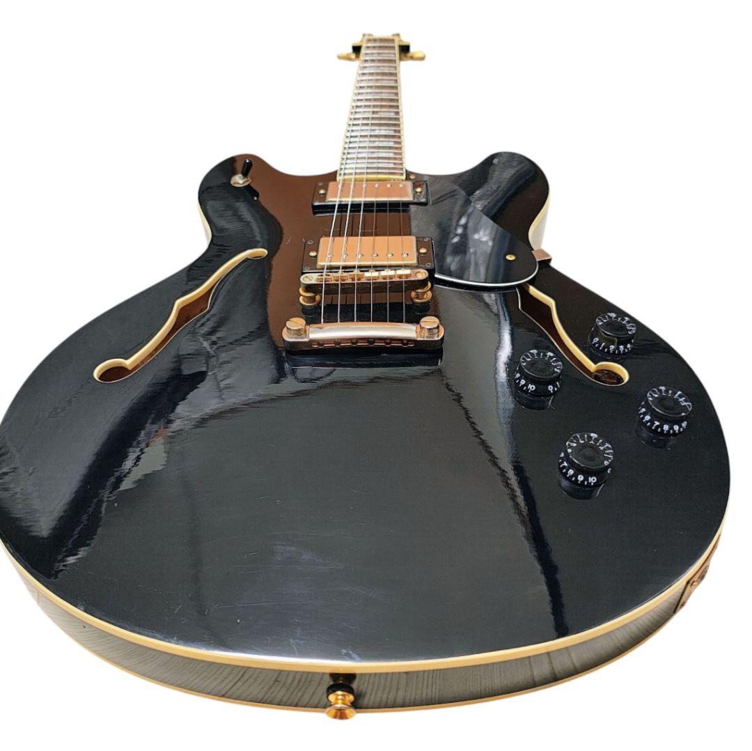 希少 Peavey Hollowbody JF1EX セミアコ ギター 黒 - メルカリ