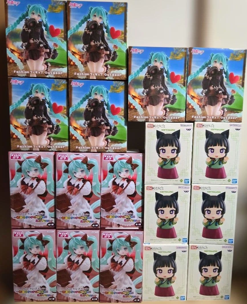 初音ミク　フィギュア チロルチョコ Fashion 薬屋のひとりごと　猫猫