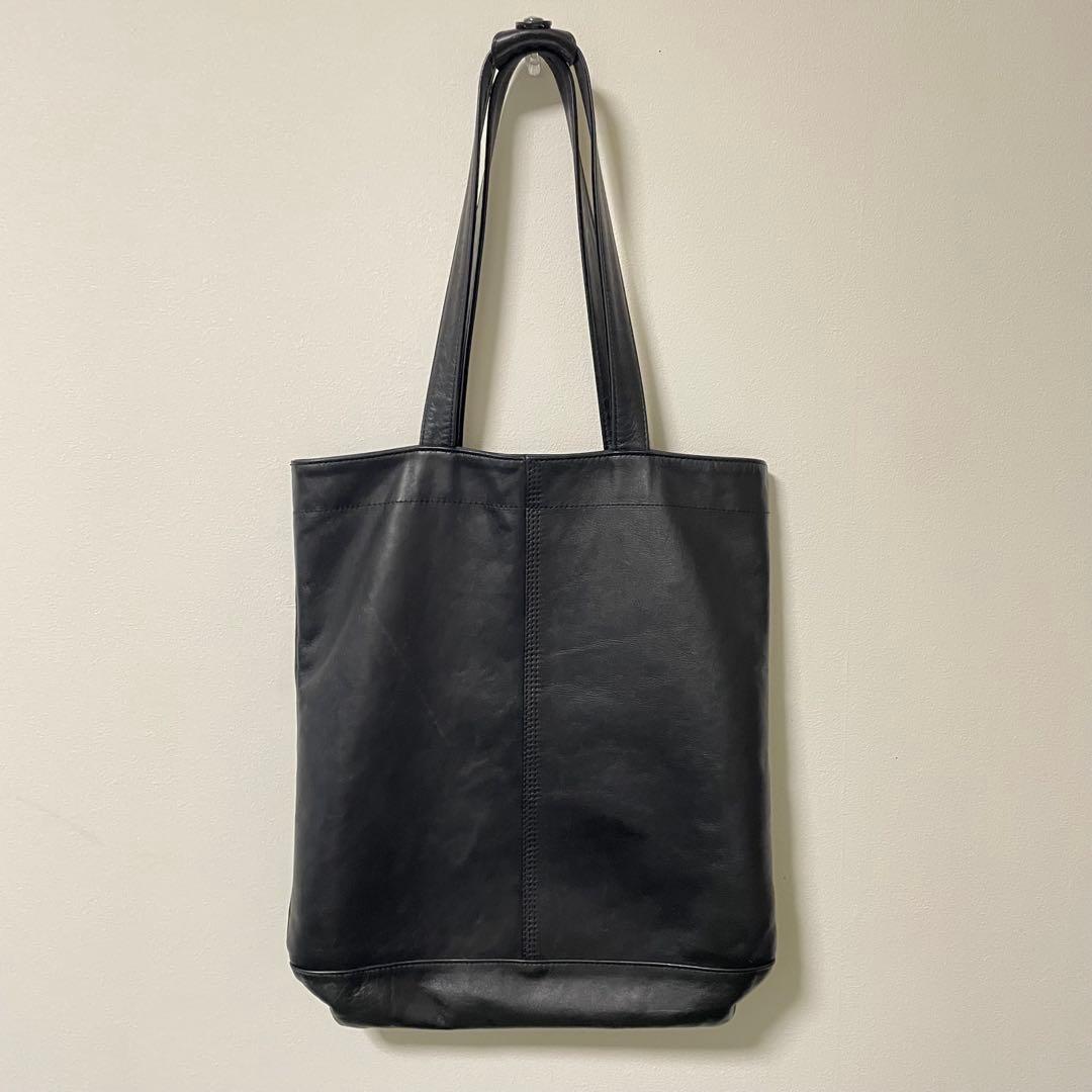 ポーター Porter FRANK トートバッグ 本革 馬革 黒　ブラック