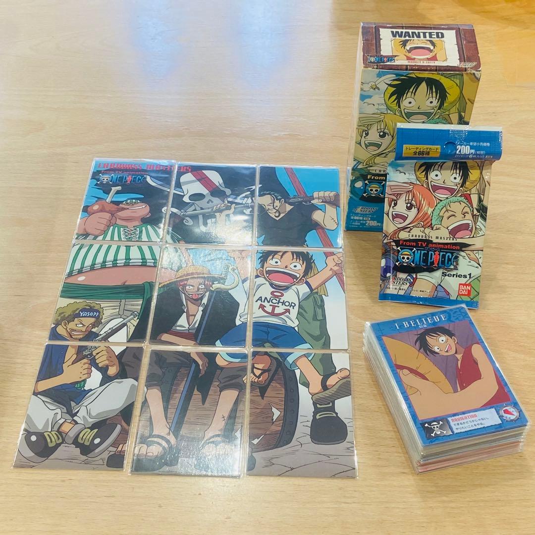 販売終了品　ワンピース　カードダス　マスターズ ノーマルコンプ 初版 箱あり