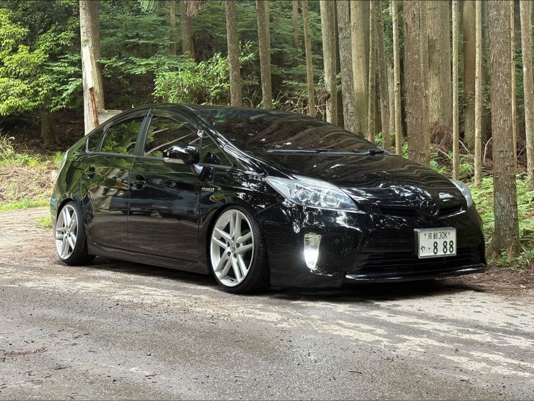 巻の30プリウスSBスタイルダウンサス