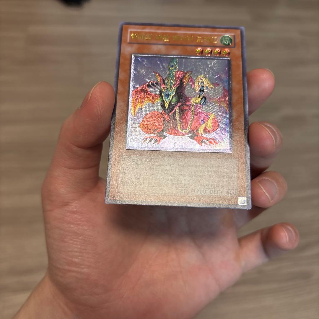 遊戯王 ハーピィズペット仔竜 韓国 レリーフ 美品 - メルカリ