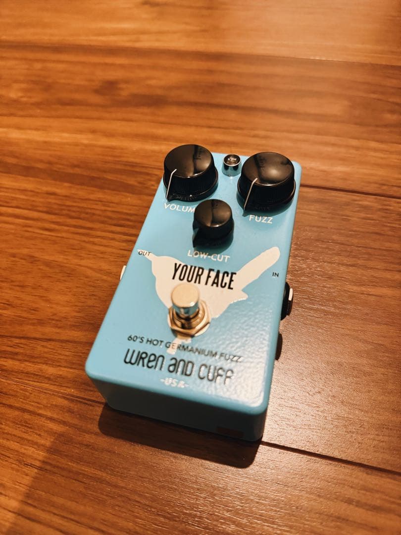 ギター Wren and Cuff Your Face 60's ファズ】Wren and Cuffが誇るファズフェイスペダルYour Face 60'sに