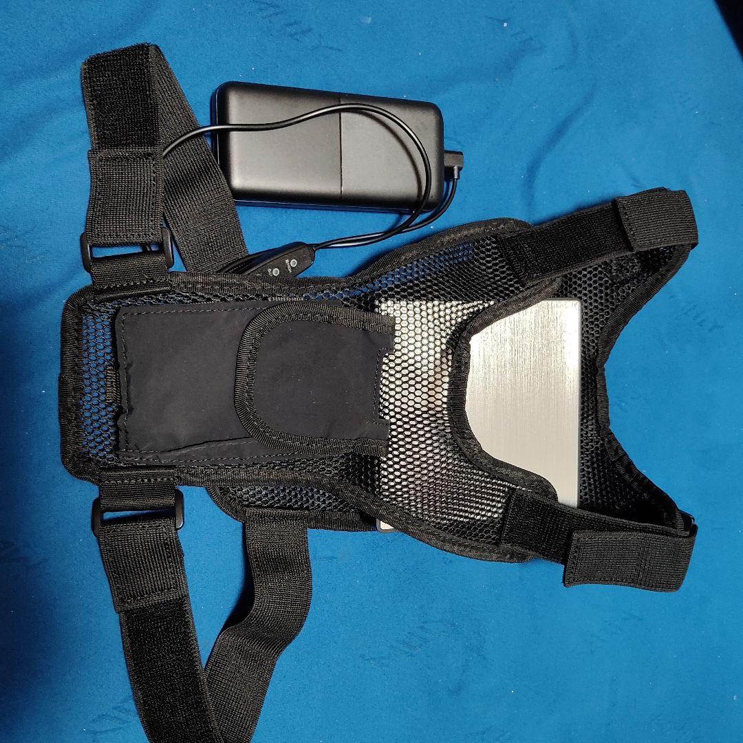 BULONCHIペルチェベスト メッシュ ブラック バッテリー式